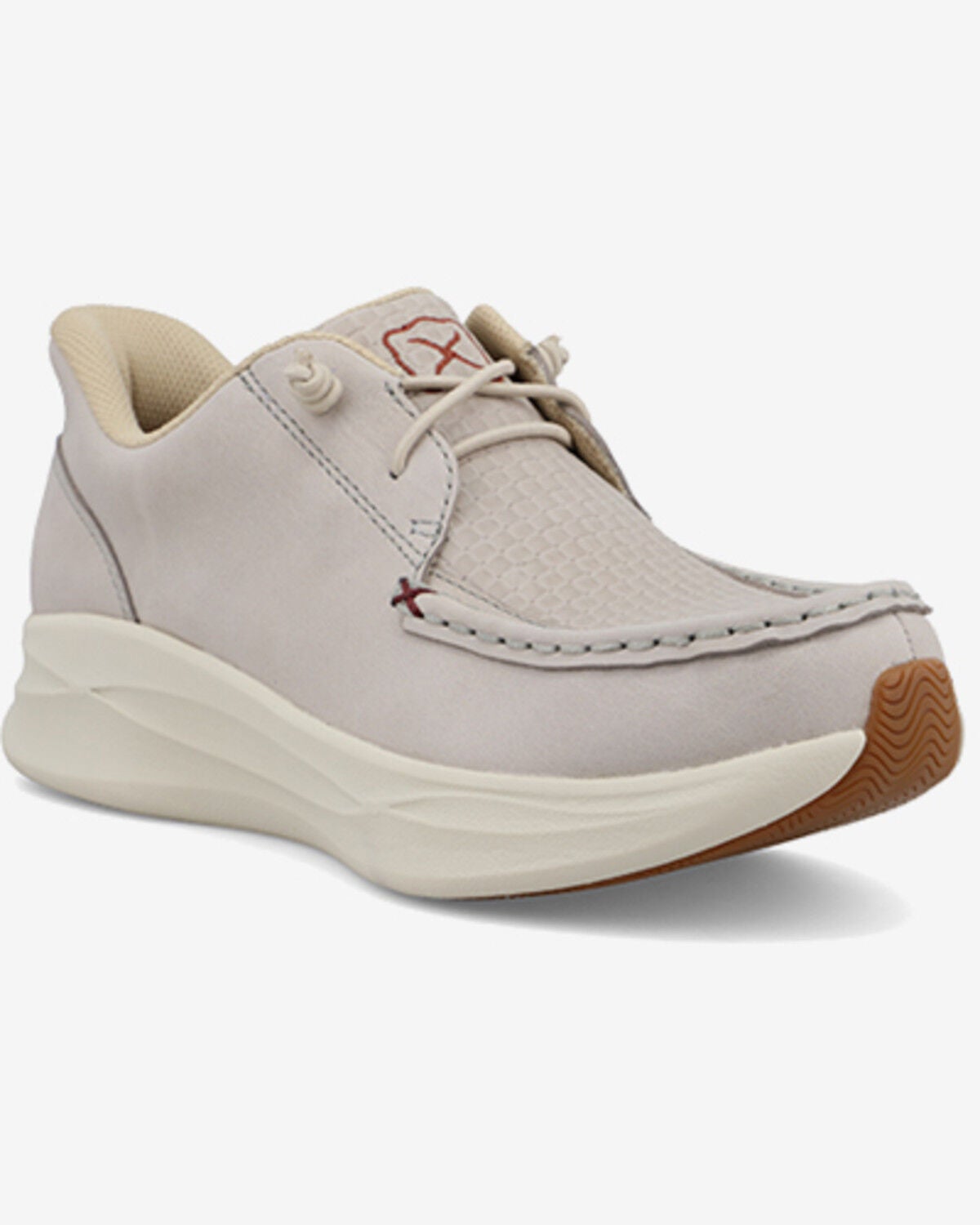 Image #1 - Twisted X Women's Feather X&trade; EZ On Casual Shoes - Moc Toe, Ivory, hi-res
