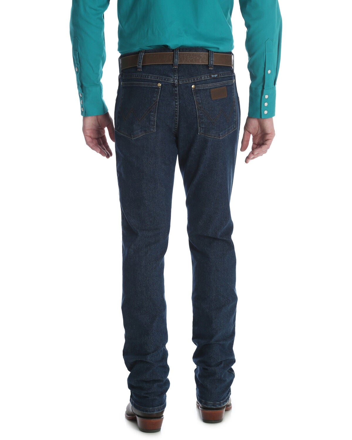 Wrangler Men's Midnight Rinse Premium Performance Cowboy Cut Slim Jeans - Big & Tall, Indigo, hi-res