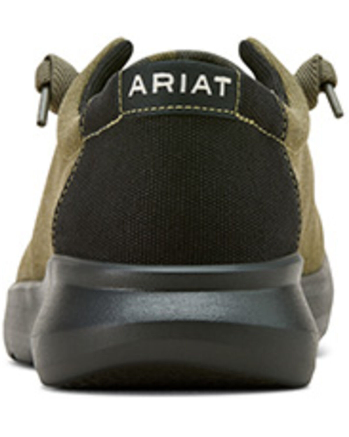 Image #3 - Ariat Men's Hilo Flag Print Casual Shoes - Moc Toe, Olive, hi-res