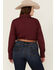 Image #4 - Ariat Women's Kirby Long Sleeve Button-Down Stretch Western Shirt - Plus, Burgundy, hi-res