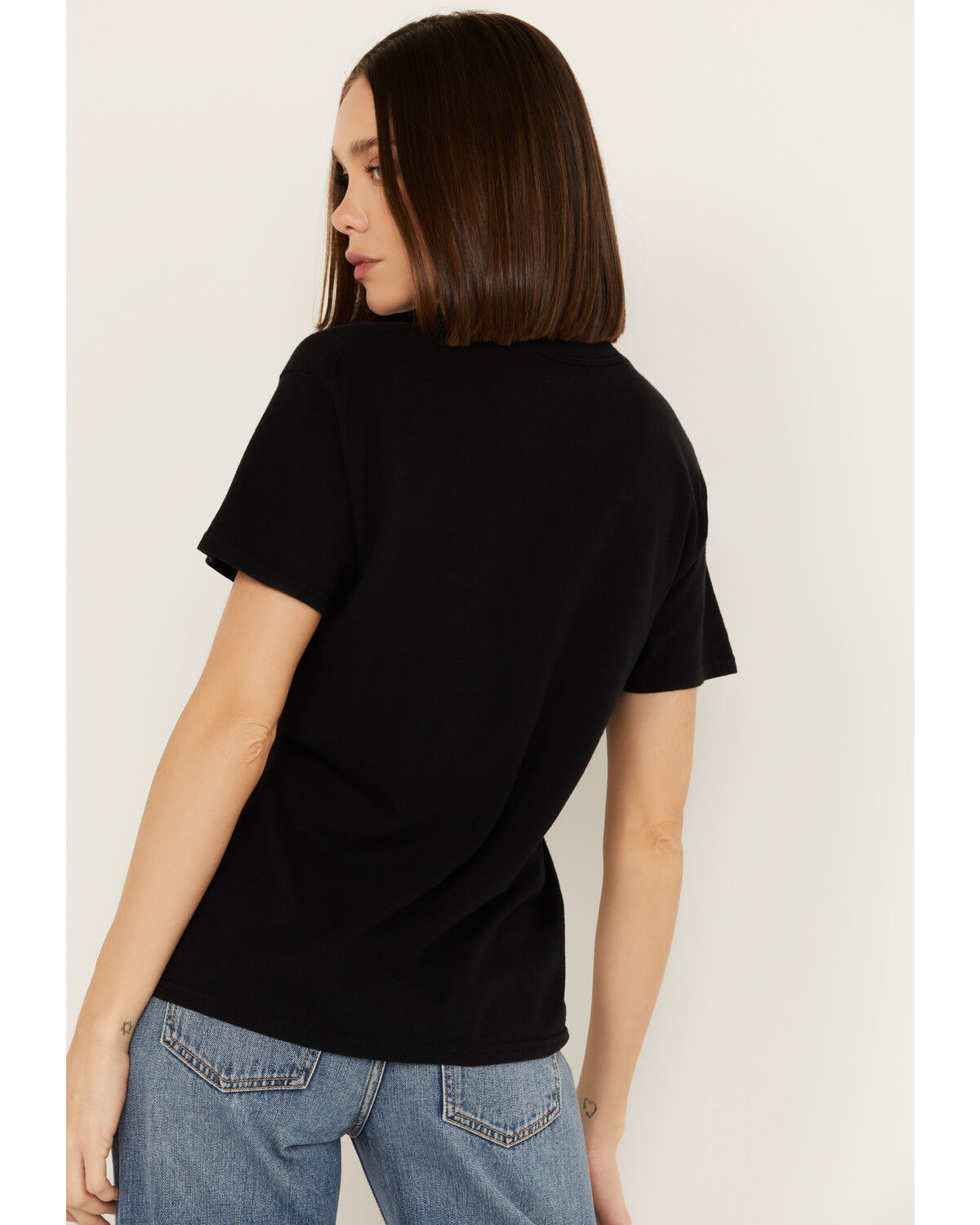 Image #4 - Merch Traffic Women's Brooks & Dunn Lightning Short Sleeve Graphic Tee, Black, hi-res