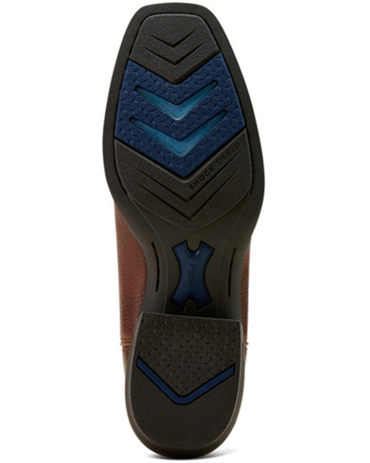 Image #5 - Ariat Men's Hustler Tall Western Boots - Square Toe, Brown, hi-res