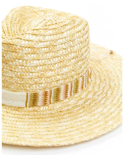 Image #2 - Nikki Beach Women's Tulum Milan Straw Fashion Hat , Natural, hi-res