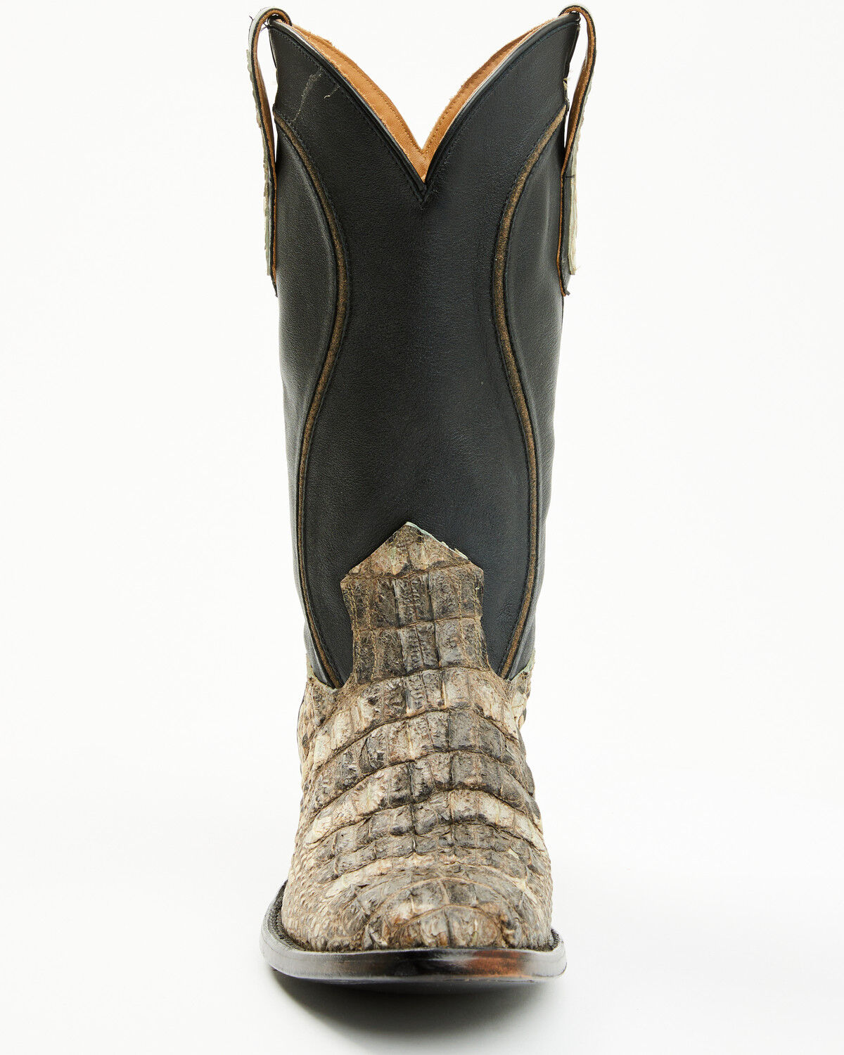 Image #4 - Cody James Black 1978® Men's Tillman Exotic Hornback Alligator Western Boots - Round Toe, Black, hi-res
