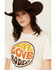 Image #3 - Rodeo Hippie Women's Live Love Rodeo Short Sleeve Graphic Tee, Cream, hi-res