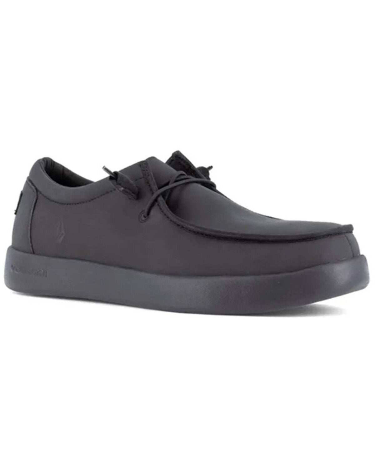 Volcom Men's Chill Slip-On Casual Work Shoes - Composite Toe, Black, hi-res