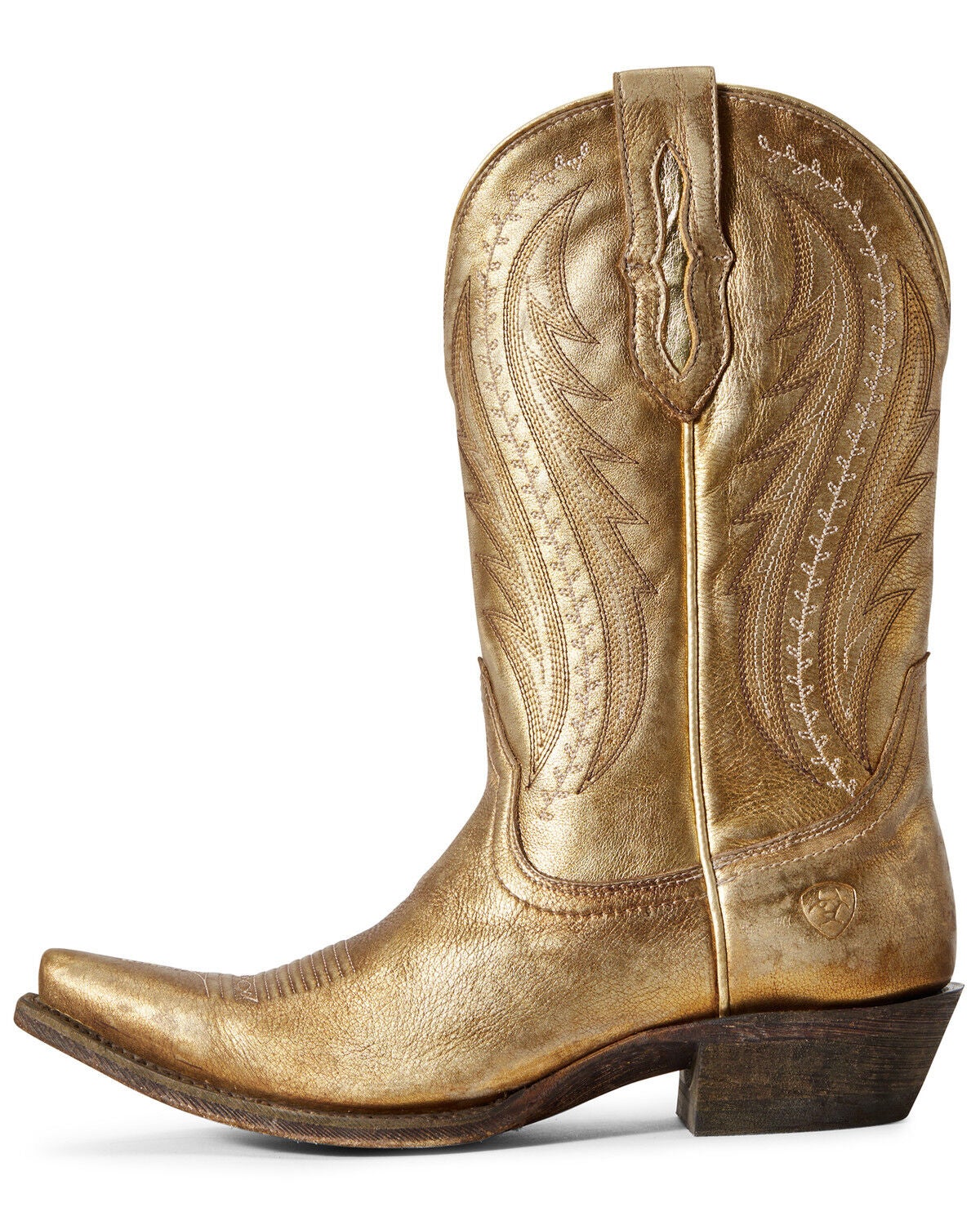 boots with gold
