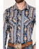 Image #3 - Rock & Roll Denim Men's Southwestern Print Long Sleeve Stretch Western Snap Shirt, , hi-res