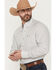 Image #2 - Wrangler Men's Classics Geo Print Long Sleeve Button-Down Western Shirt - Big, Tan, hi-res