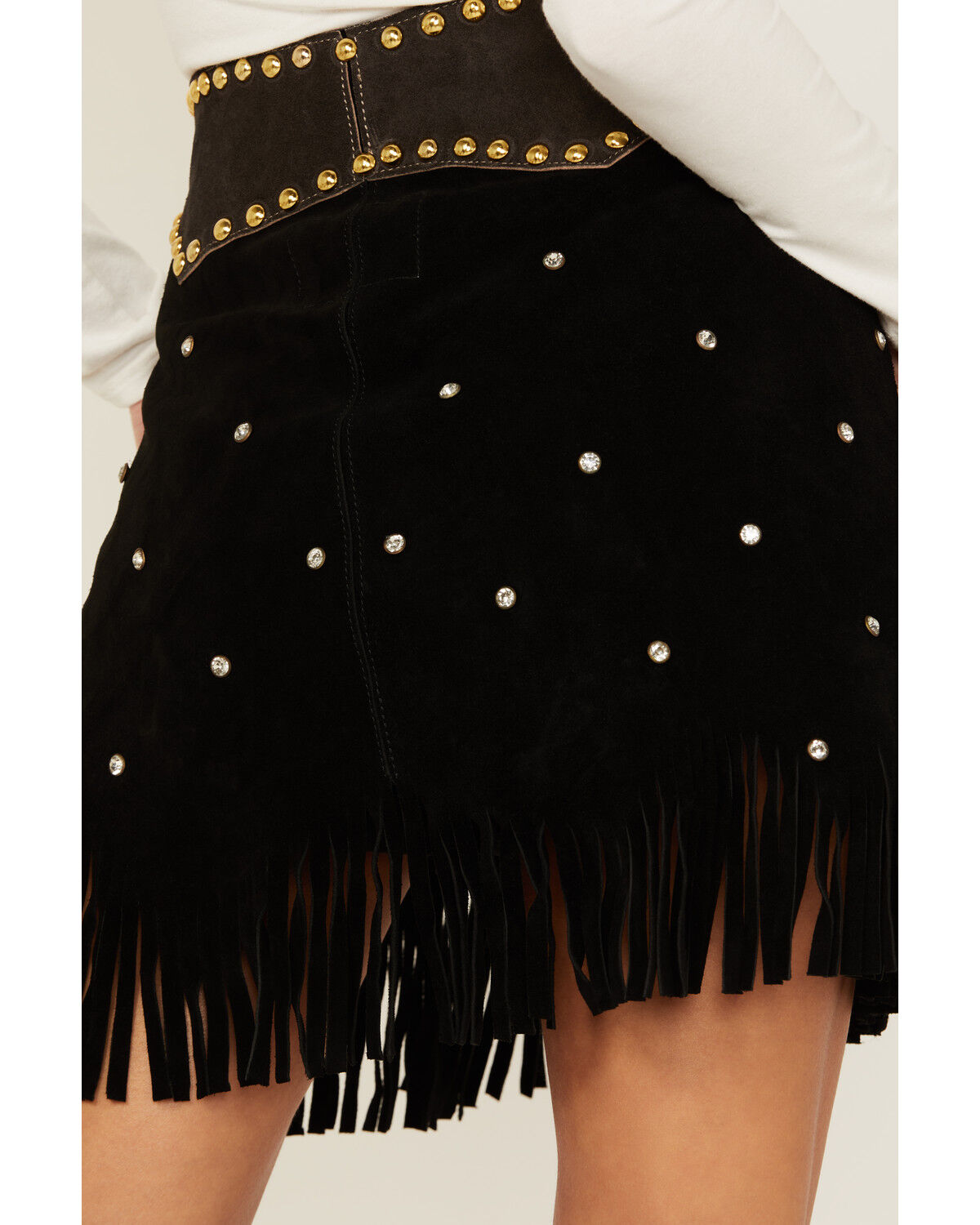 Image #4 - Understated Leather Women's Moon Mist Chaps Skirt , , hi-res