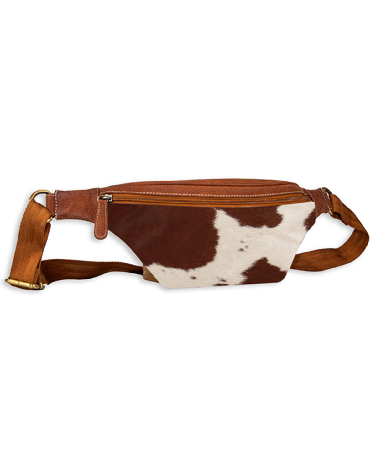 Image #2 - Myra Bag Women's Stratton Ridge Leather and Hair-On Bag, Brown, hi-res