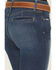 Image #4 - Cinch Women's Lynden Medium Wash Mid Rise Trouser Stretch Denim Jeans, Medium Wash, hi-res
