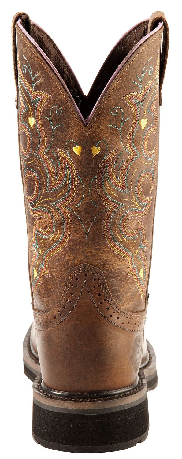 Justin Women's Sunney Pull On EH Work Boots - Composite Toe Justin Women's Sunney Pull On EH Work Boots - Composite Toe
