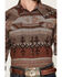 Image #3 - Cody James Men's Skullywag Southwestern Print Long Sleeve Snap Western Shirt, Bark, hi-res