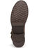 Image #6 - Frye Women's Veronica Leather Buckle Moto Booties - Round Toe, Chocolate, hi-res