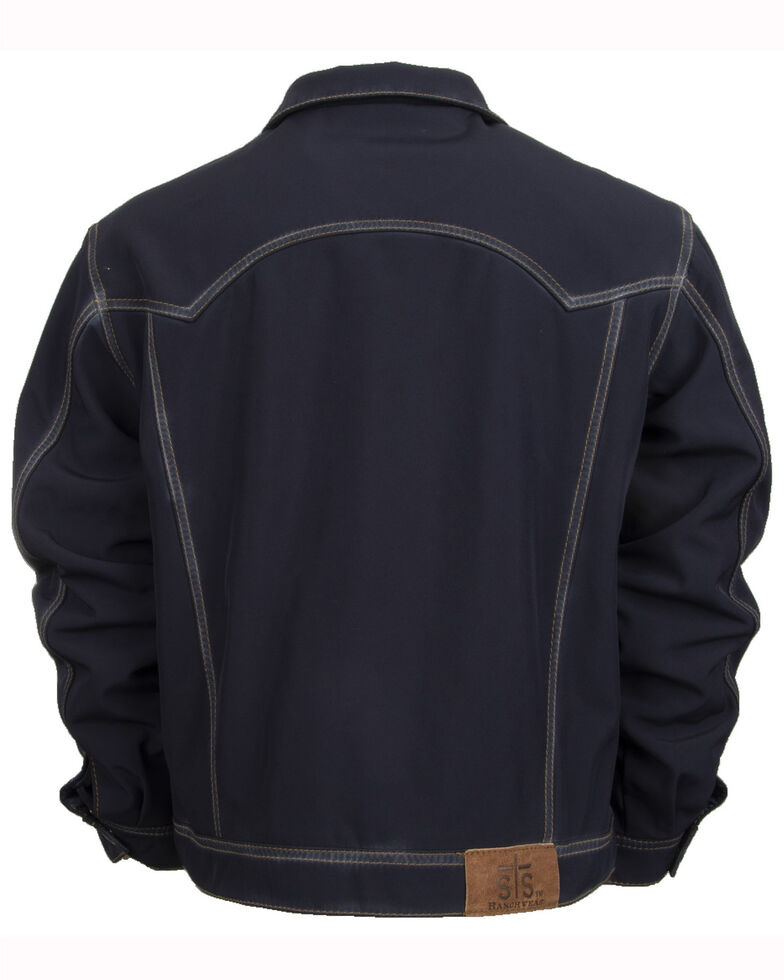 STS Ranchwear Men's Brumby Denim Cut  Jacket, Navy, hi-res