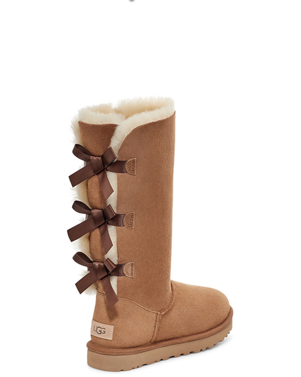 Image #4 - UGG Women's Bailey Bow Tall II Boot, Chestnut, hi-res