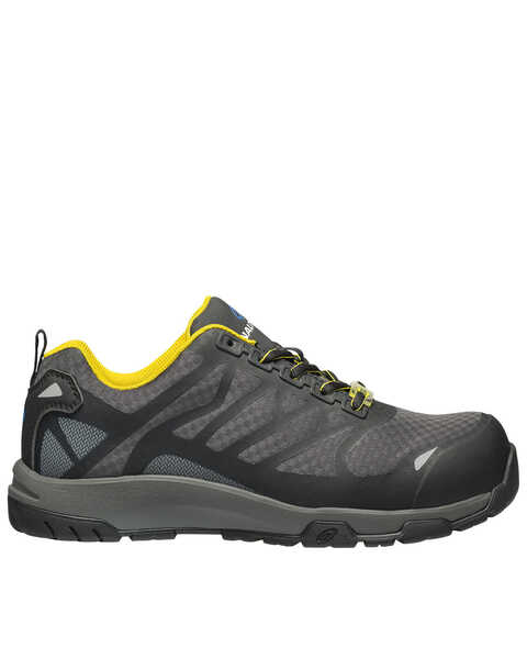 Image #2 - Nautilus Men's Velocity Work Shoes - Composite Toe, Grey, hi-res
