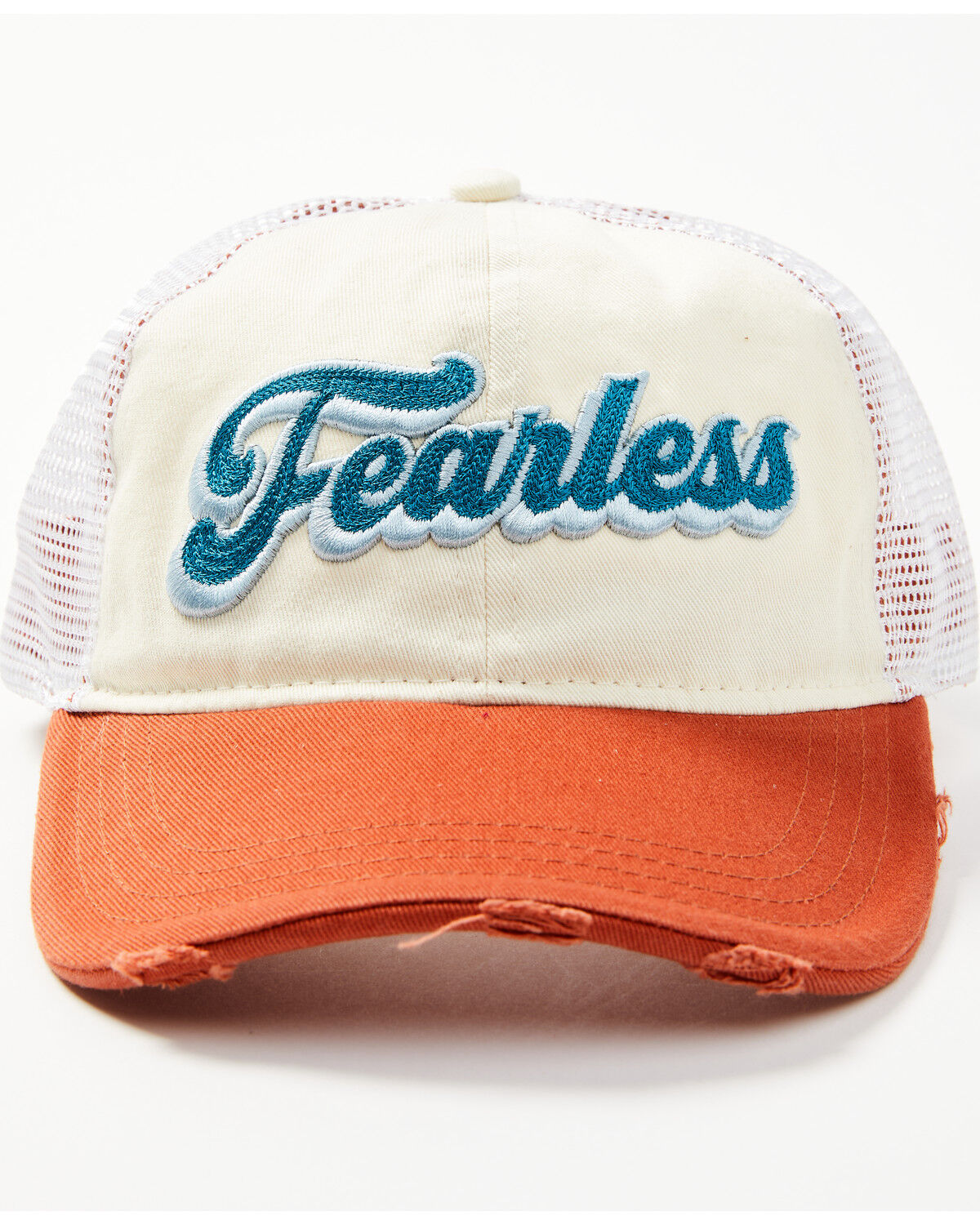 Image #1 - Idyllwind Women's Fearless Mesh Back Baseball Cap, Brown, hi-res