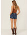 Image #3 - Wrangler Women's California Daisy Floral Print Medium Wash Mid Rise Denim Shorts, Medium Wash, hi-res