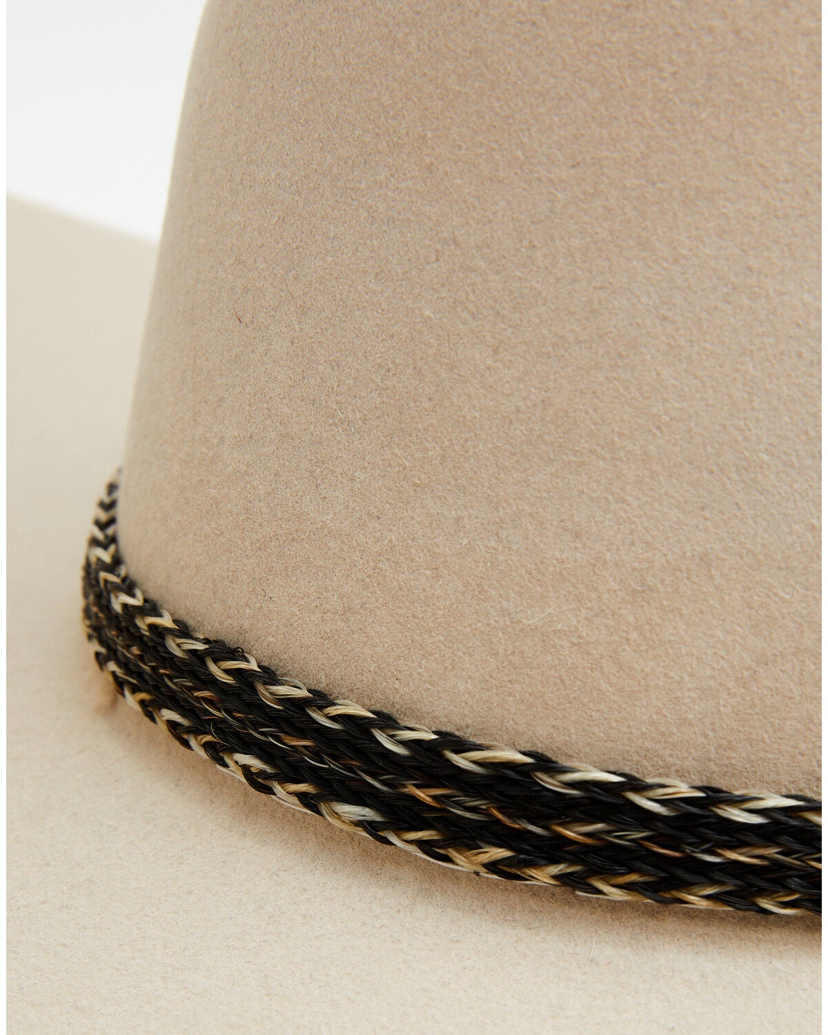 Image #2 - Colorado Horsehair Double Tassel Horsehair Hatband, Natural, hi-res