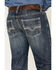 Image #2 - Rock & Roll Denim Men's Pistol Medium Vintage Wash Straight Jeans, Medium Wash, hi-res