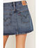 Image #4 - Levi's Women's Medium Wash Icon Denim Mini Skirt, Medium Wash, hi-res