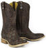 Image #3 - Tin Haul Men's Triangles Western Boots - Square Toe, Brown, hi-res