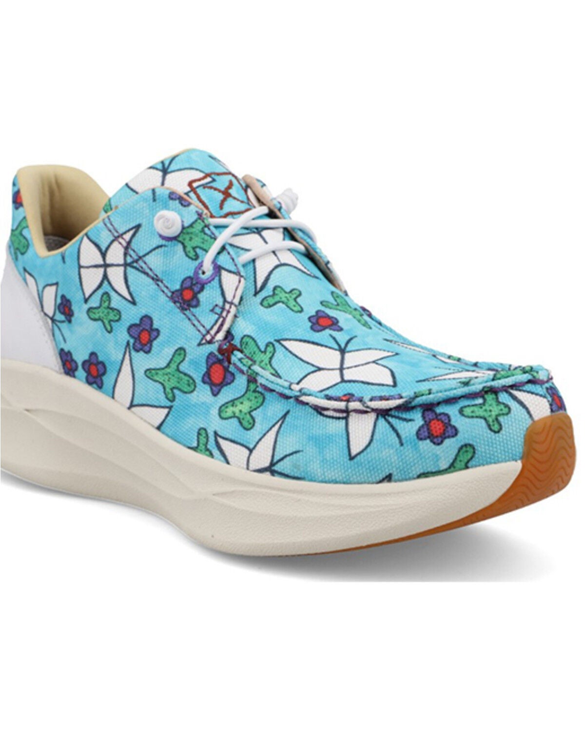 Twisted X Women's Feather X&trade; Casual Shoes - Moc Toe, Aqua, hi-res