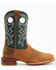 Image #2 - Justin Men's Frontier Western Boots - Broad Square Toe, Tan, hi-res