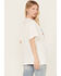Image #4 - Girl Dangerous Women's Land of the Free Boyfriend Graphic Tee, White, hi-res