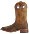 Image #3 - Boulet Men's Stockman Western Boots - Wide Square Toe, Tan, hi-res