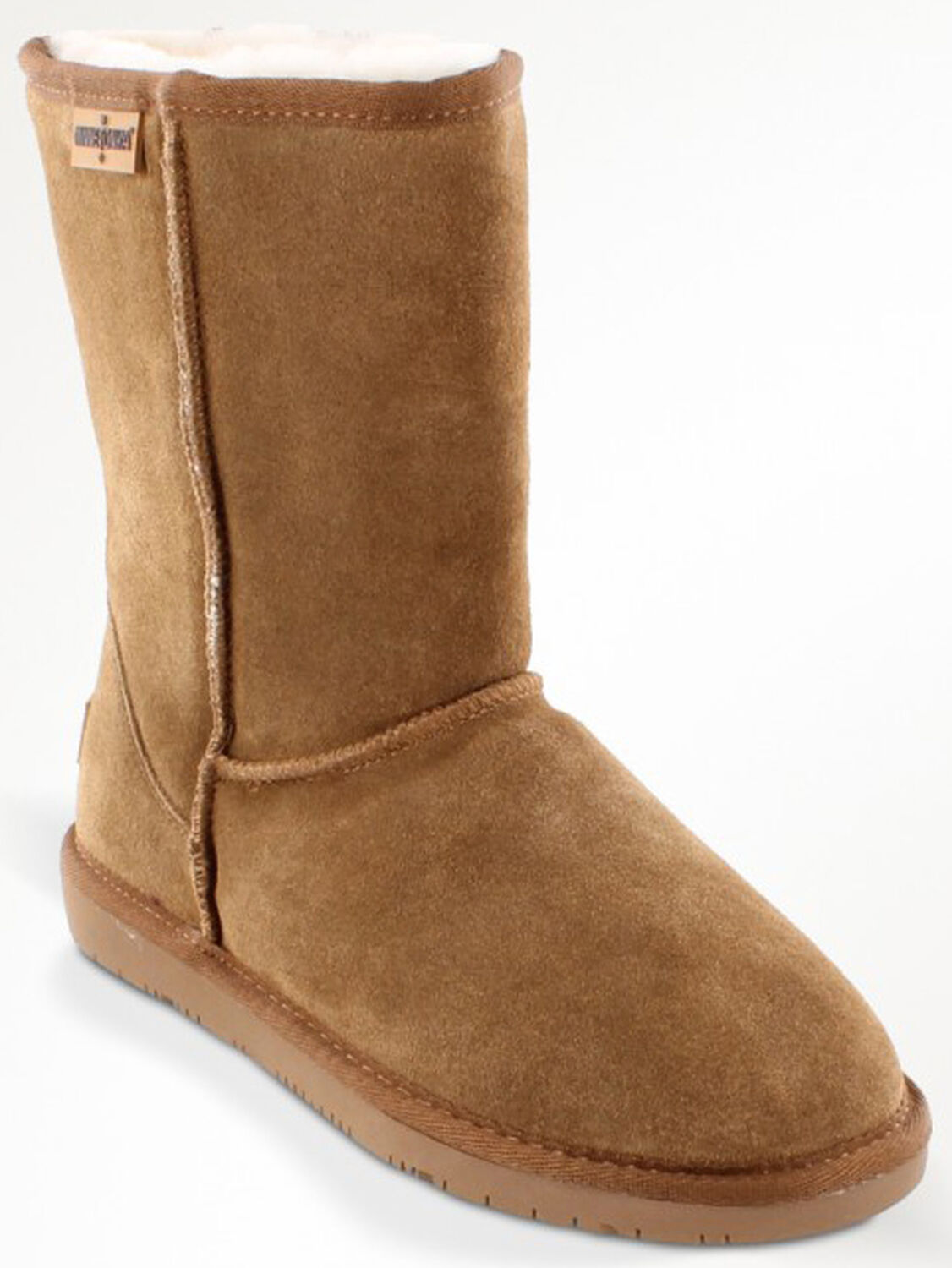 Image #1 - Minnetonka Women's Olympia Boots, Tan, hi-res