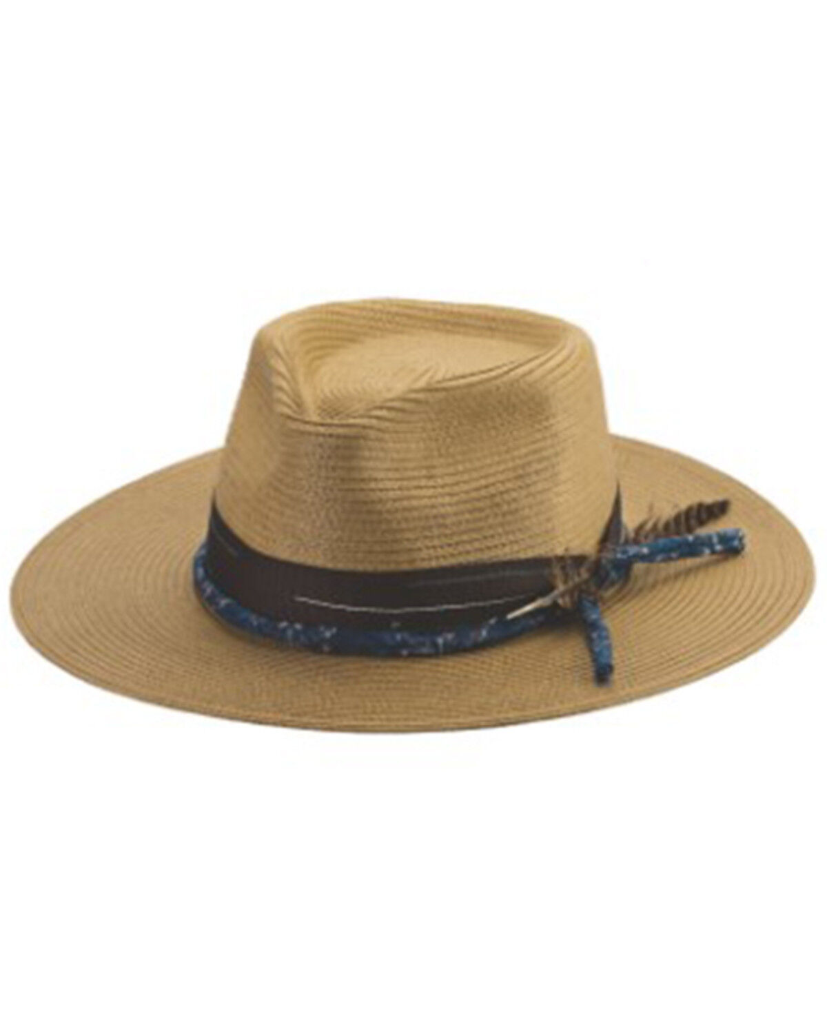 Image #1 - Bullhide Pecan Palermo Fedora Hat, Pecan, hi-res