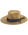 Image #1 - Bullhide Pecan Palermo Fedora Hat, Pecan, hi-res