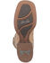 Image #7 - Dan Post Women's Exotic Full Quill Ostrich Western Boots - Broad Square Toe , Taupe, hi-res