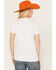 Image #4 - Kerusso Women's Guide My Steps Short Sleeve Graphic Tee, White, hi-res