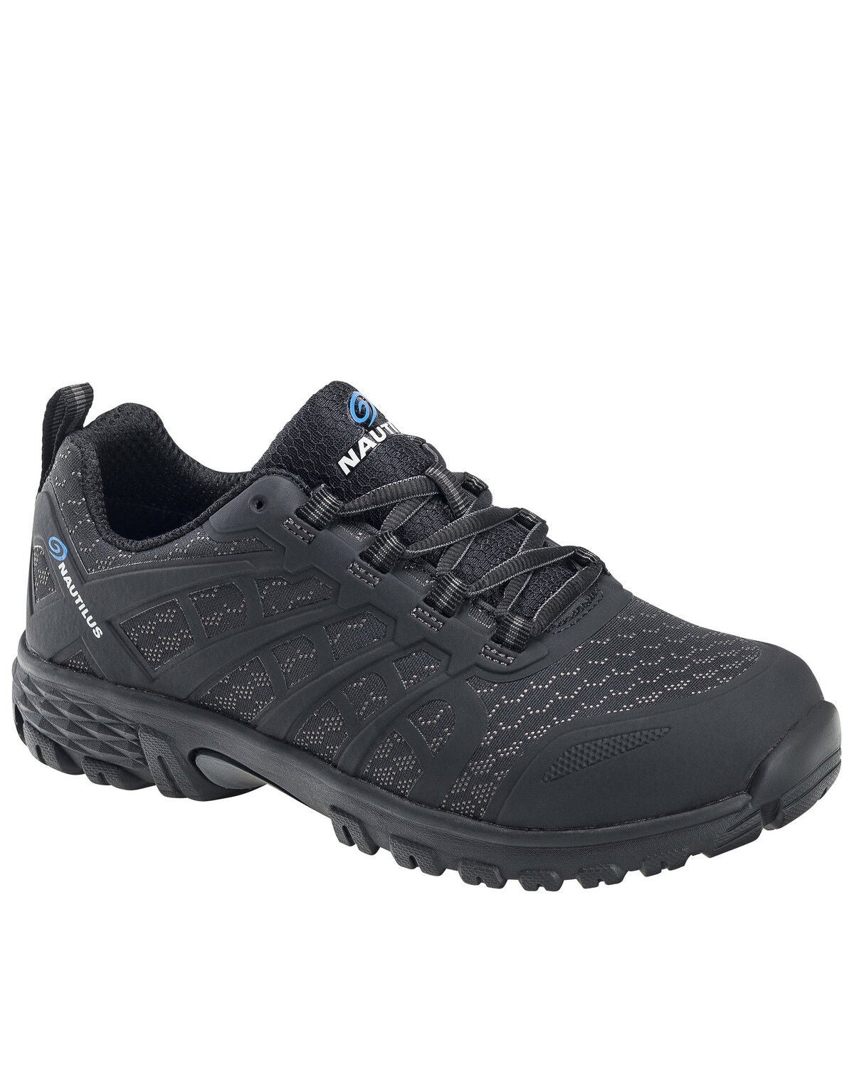 Nautilus Men's Stratus Work Shoes - Alloy Toe, Black, hi-res