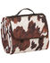 Image #2 - Carstens Home Cow Print Picnic Blanket, Brown, hi-res