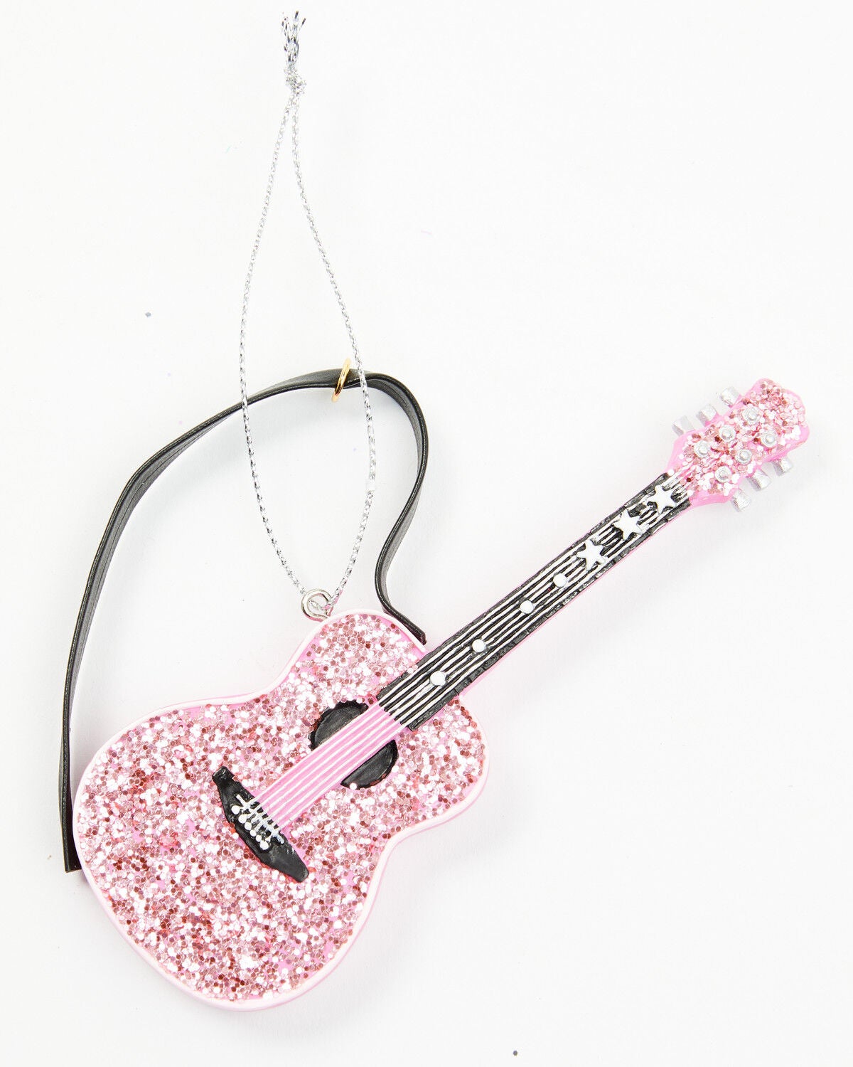 Kurt Adler Glittered Guitar Ornament, Multi, hi-res