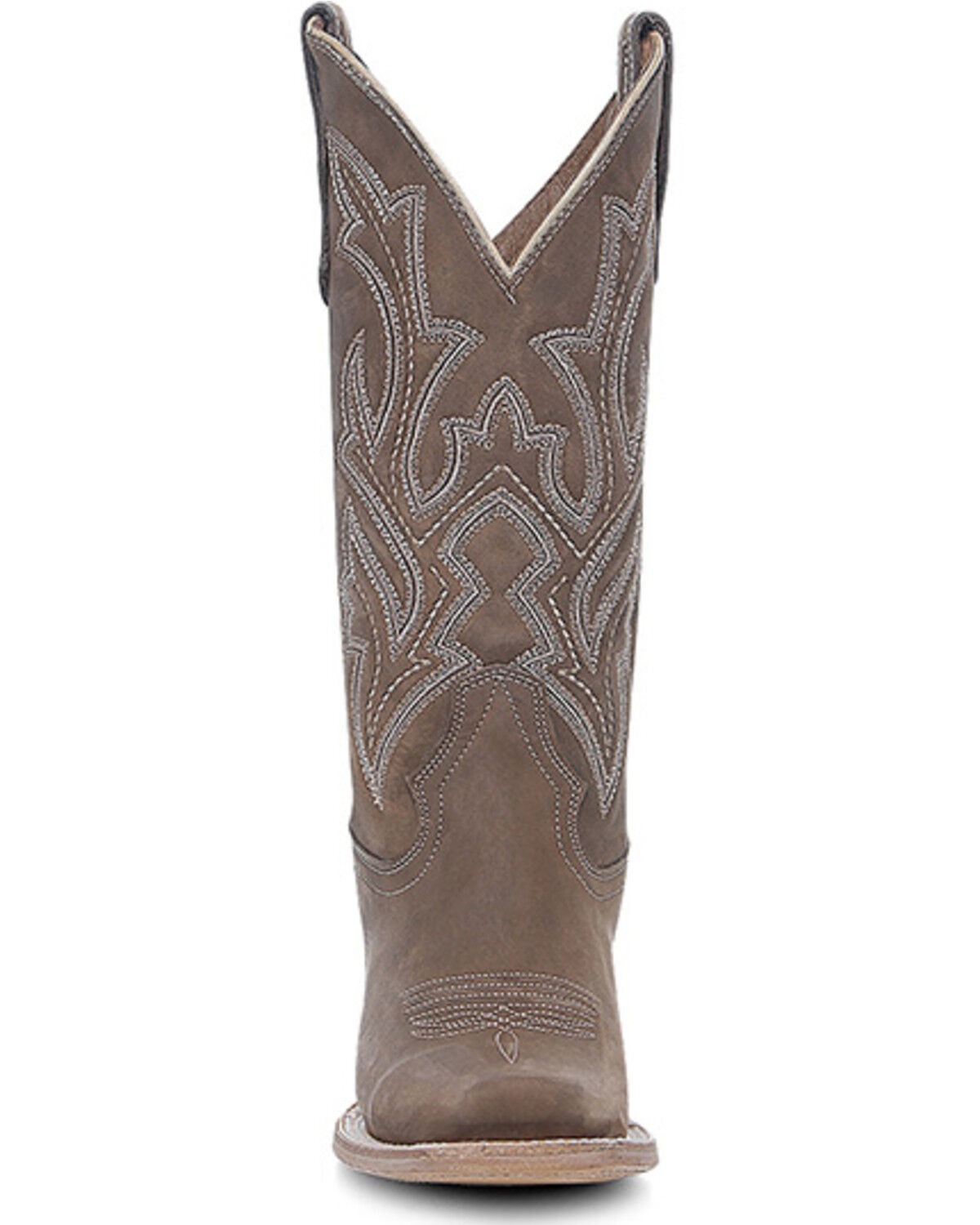 Image #3 - Circle G Women's Embroidered Western Boots - Broad Square Toe, Chocolate, hi-res