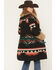 Image #4 - Panhandle Slim Women's Southwestern Border Print Coat, Black, hi-res