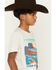 Image #2 - RANK 45&reg; Boys' Bull Rider Short Sleeve Graphic T-Shirt, Natural, hi-res