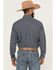 Image #4 - Cinch Men's Floral Print Long Sleeve Button-Down Western Shirt - Big, Navy, hi-res