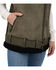 Image #3 - Frye Women's Belted Faux Shearling Vest, Olive, hi-res