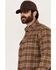 Image #2 - Ariat Men's Rebar DuraStretch Long Sleeve Button-Down Work Shirt, Brown, hi-res