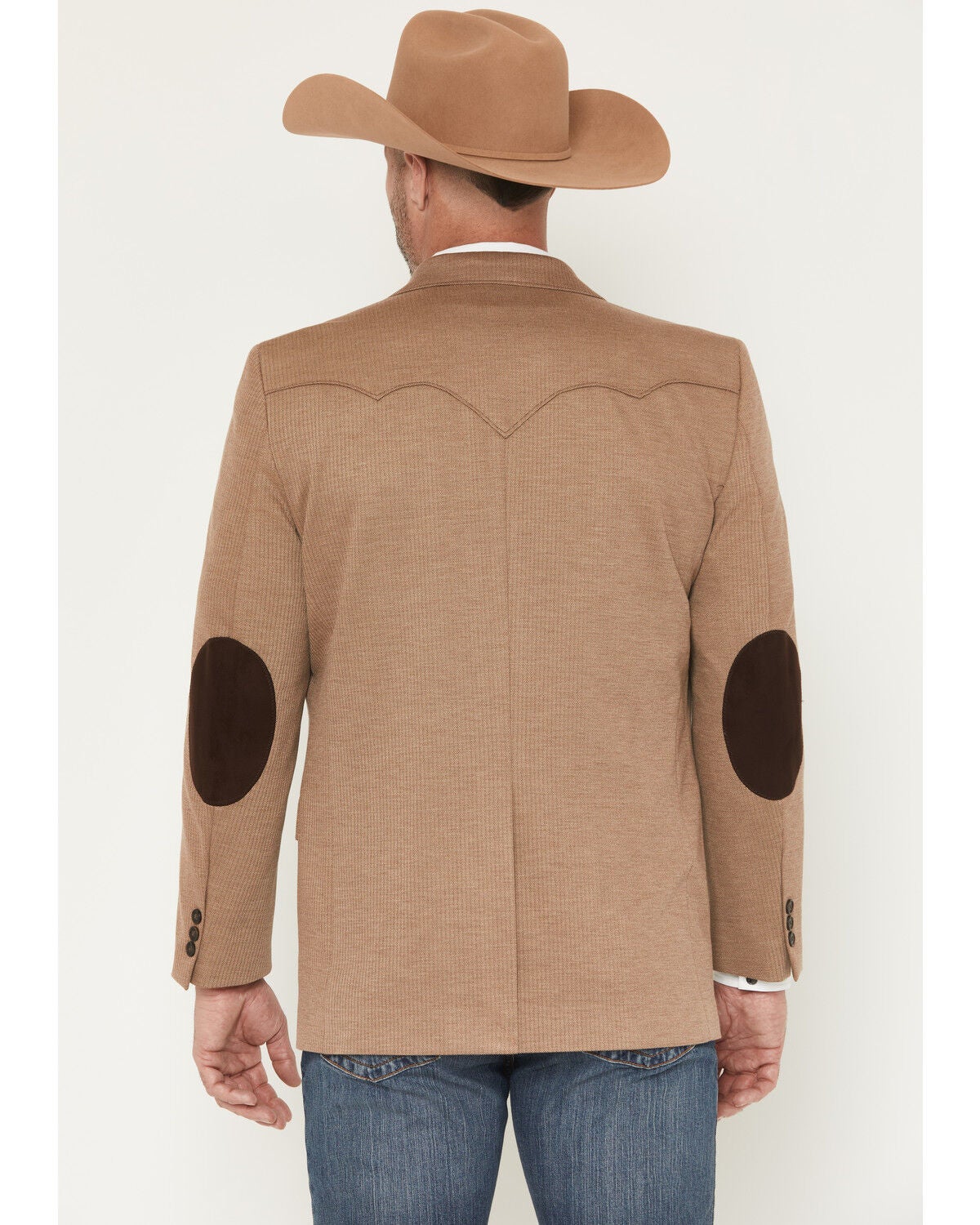 Image #4 - Circle S Men's Plano Sportcoat, Camel, hi-res