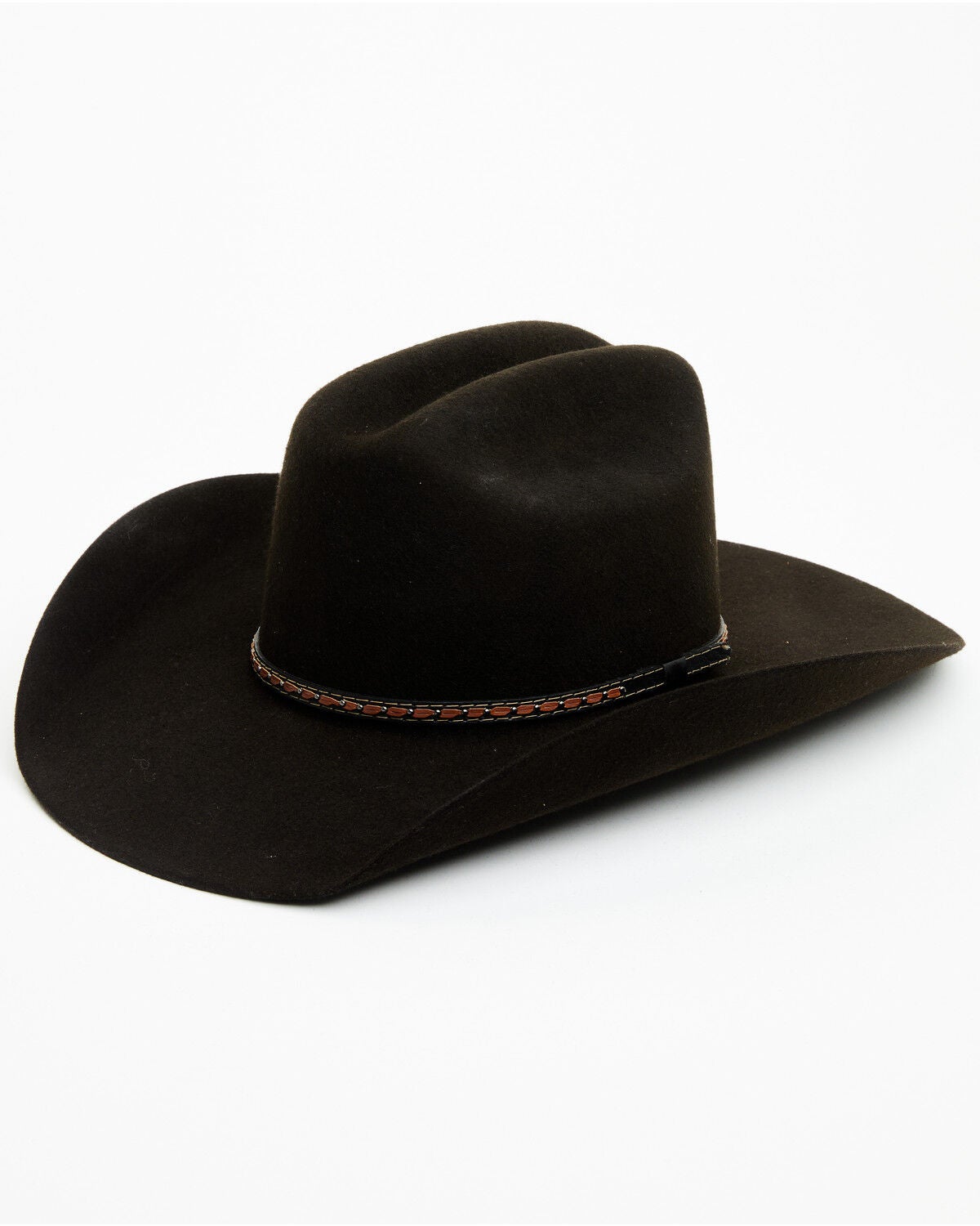 Cody James 3X Felt Cowboy Hat, Dark Brown, hi-res