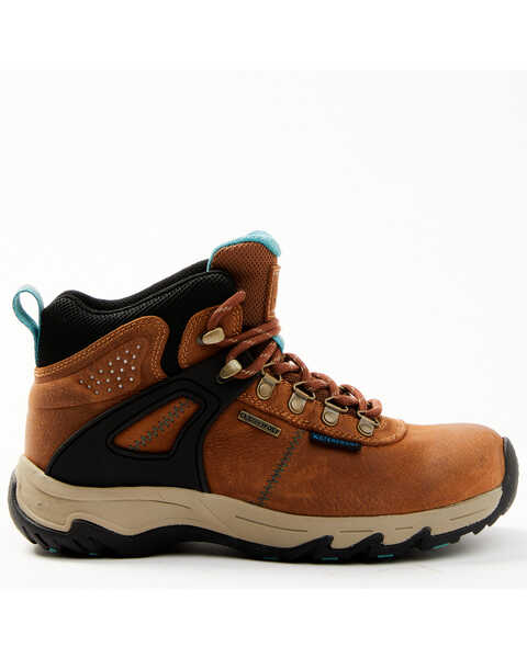 Image #2 - Cleo + Wolf Talon 2 Lace-Up Hiking Boot - Round Toe, Teal, hi-res