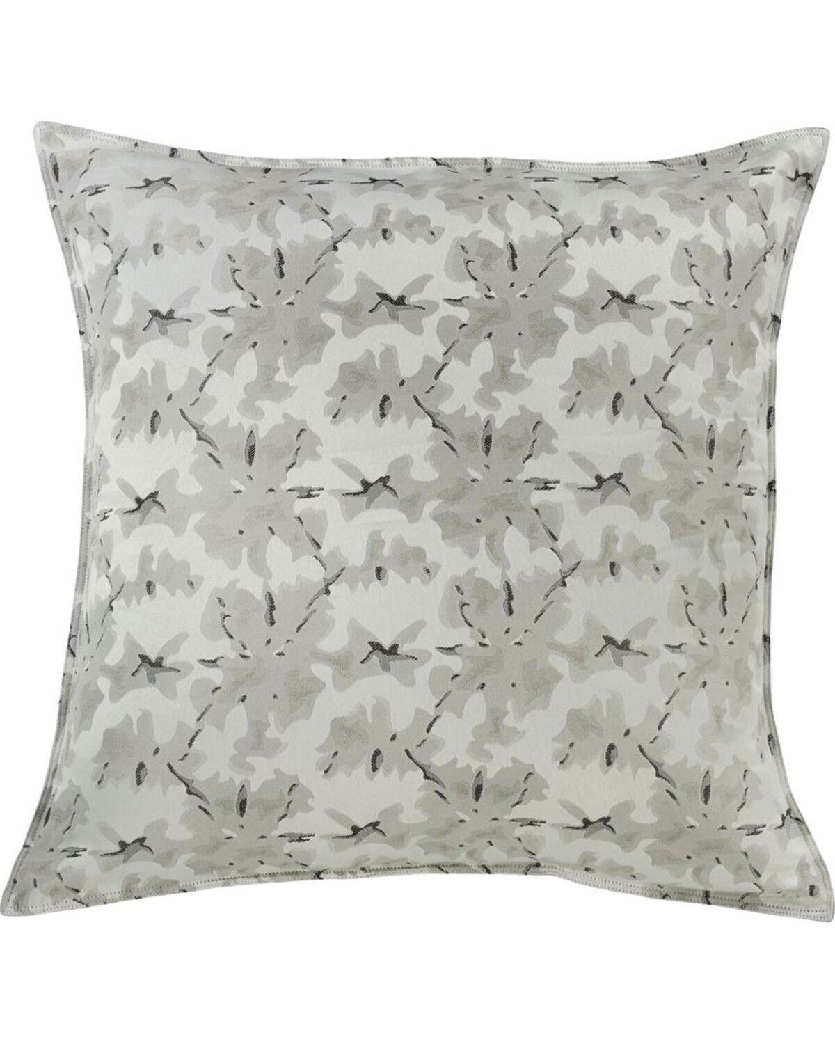 Image #1 - HiEnd Accents Wilshire Decorative Print Euro Sham, Grey, hi-res
